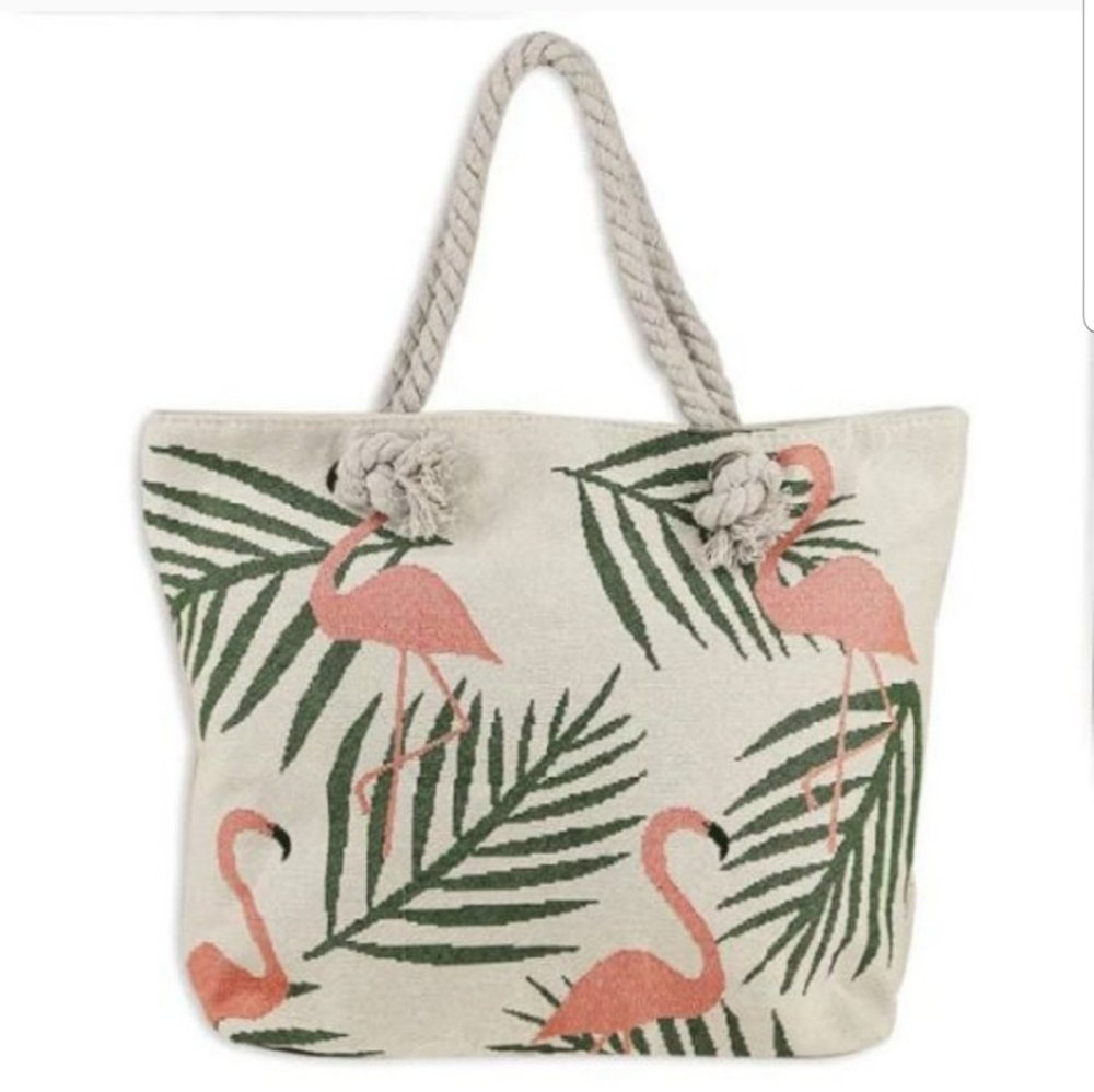 Last 1️⃣ ☀️Flamingo Tote Bag! - Picture 2 of 7